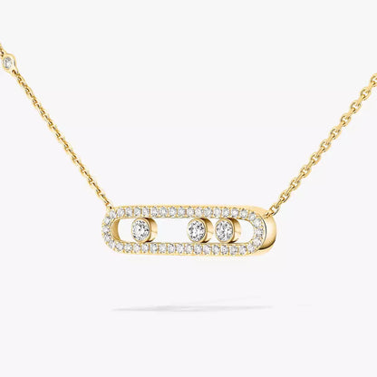 [ElanLuxe Jewelry]Baby Move Necklace