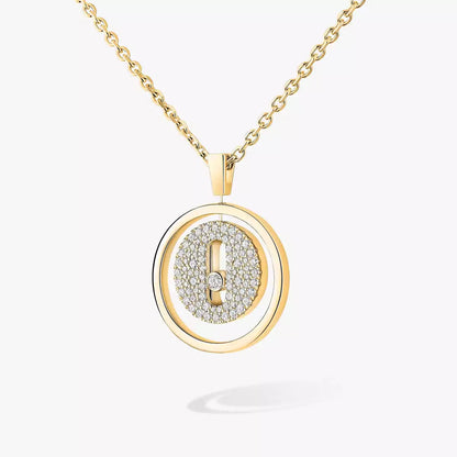 [ElanLuxe Jewelry] Lucky Move Diamond Necklace