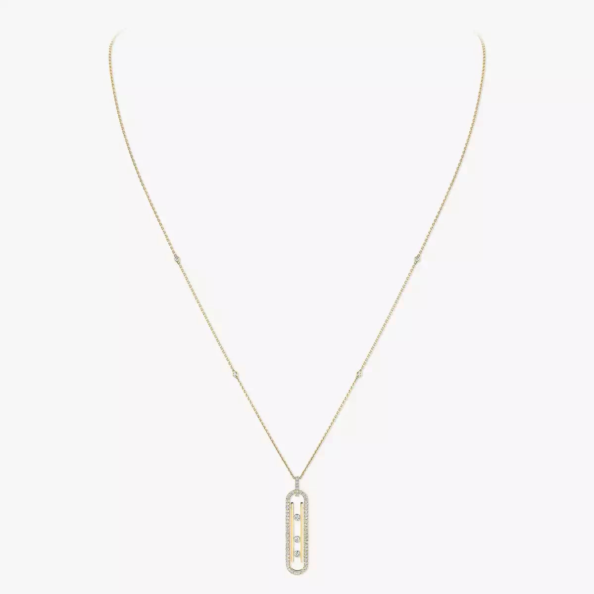 [ElanLuxe Jewelry]Diamond Necklace Move 10Th