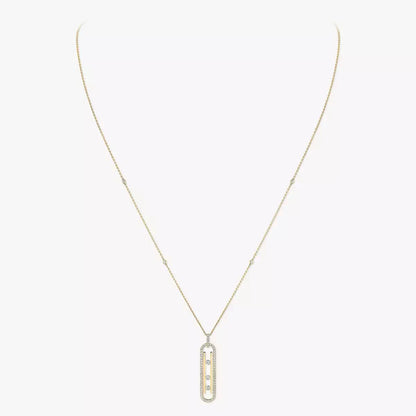 [ElanLuxe Jewelry]Diamond Necklace Move 10Th