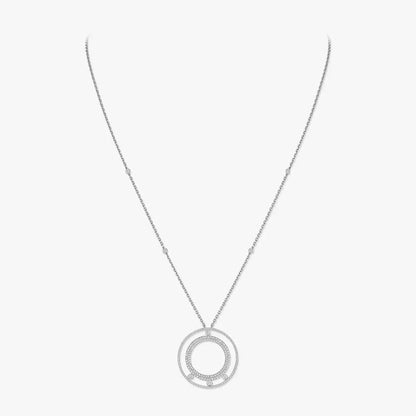 [ElanLuxe Jewelry]Move Romane Long Pave_-Set Diamond Necklace