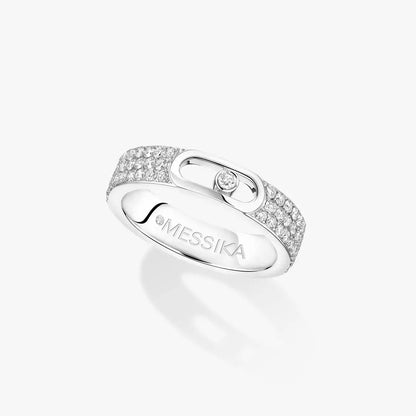[ElanLuxe Jewelry]Move Joaillerie Pave_ Diamond Wedding Ring