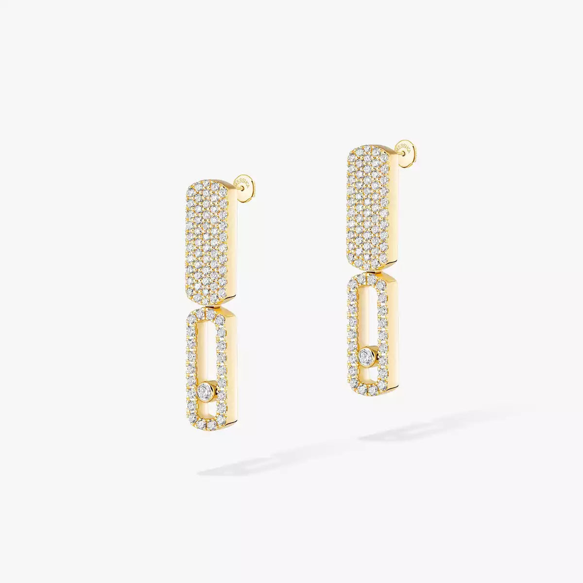 [ElanLuxe Jewelry]Imperial Move SM Diamond Earrings