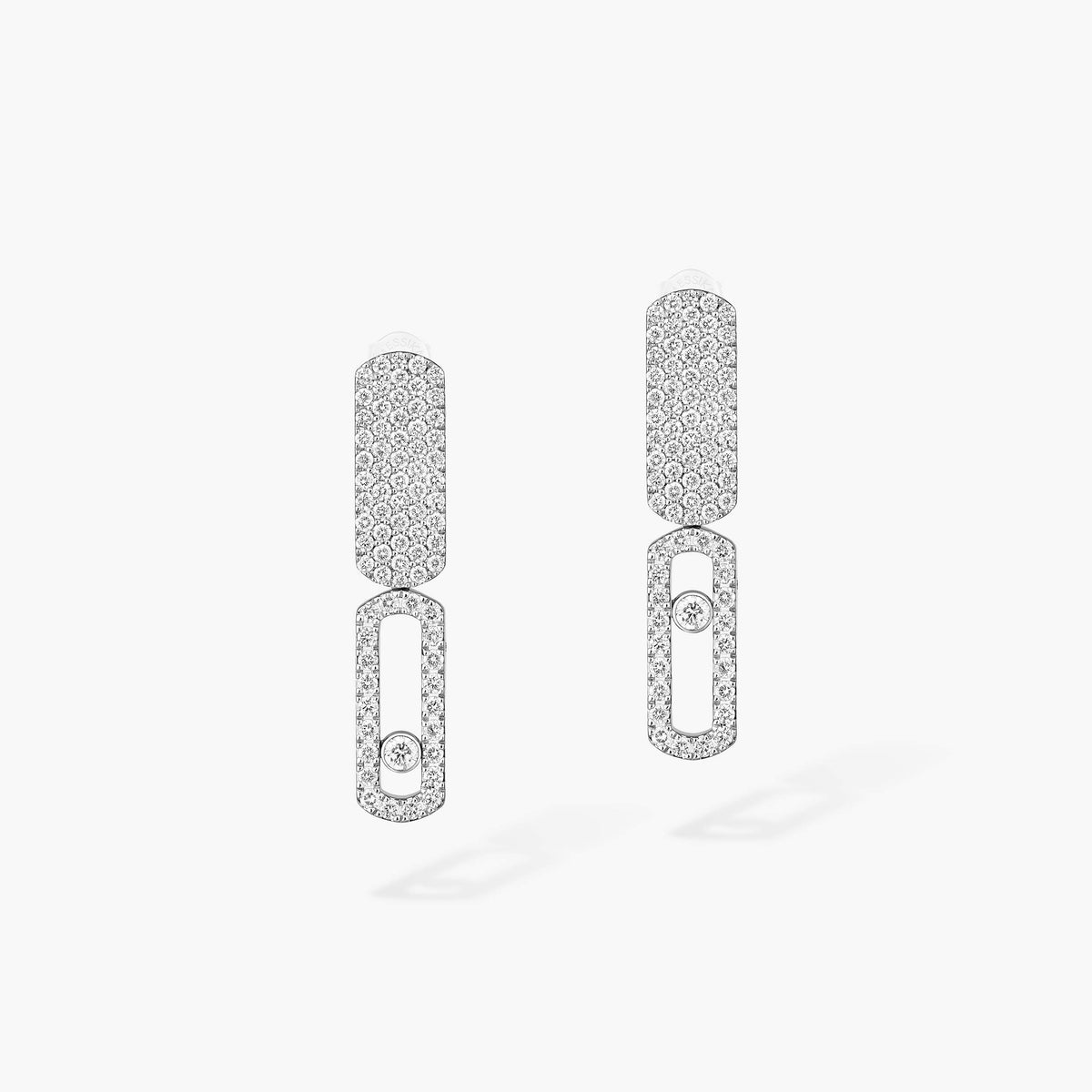 [ElanLuxe Jewelry]Imperial Move SM Diamond Earrings