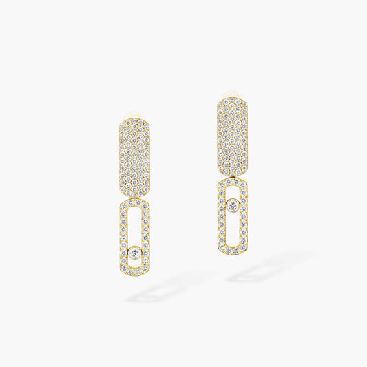 [ElanLuxe Jewelry]Imperial Move SM Diamond Earrings