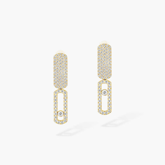 [ElanLuxe Jewelry]Imperial Move SM Diamond Earrings