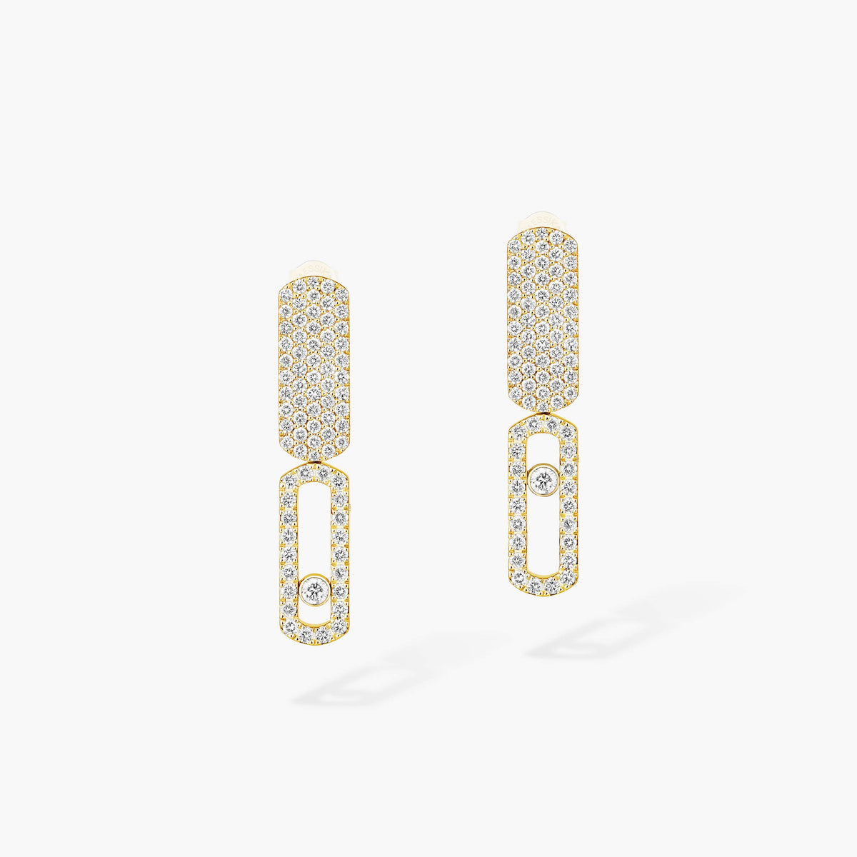 [ElanLuxe Jewelry]Imperial Move SM Diamond Earrings