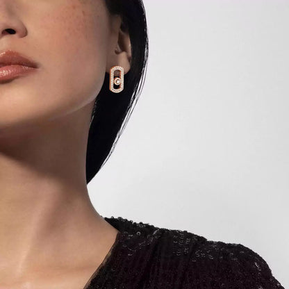 [ElanLuxe Jewelry]So Move Pave_-Set Diamond Earrings in Silver