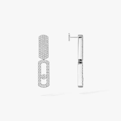 [ElanLuxe Jewelry]Imperial Move SM Diamond Earrings