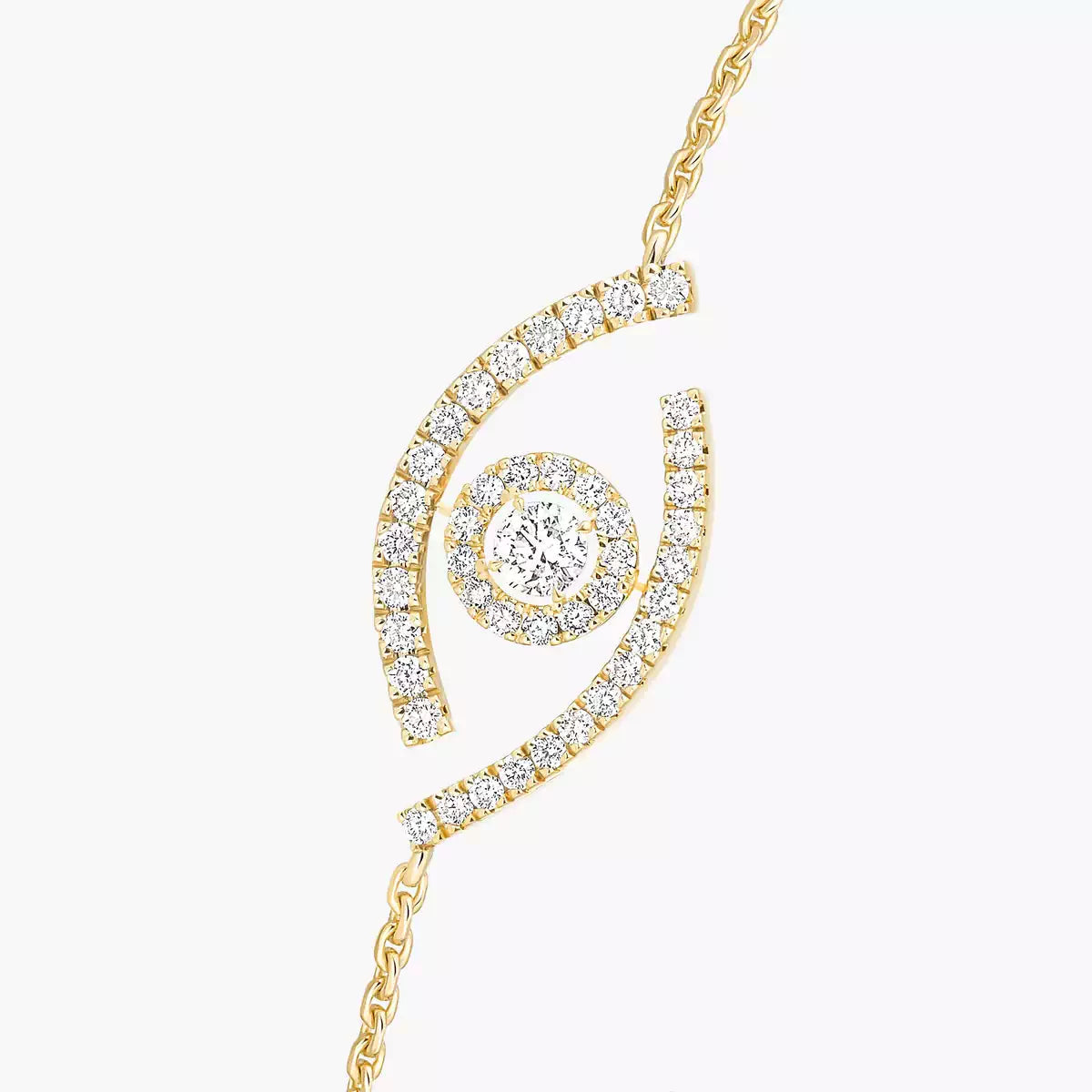 [ElanLuxe Jewelry]Lucky Eye Pave-Set Diamond Bracelet