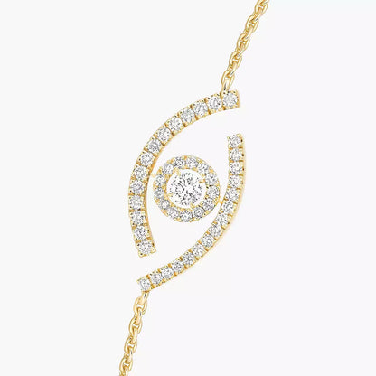 [ElanLuxe Jewelry]Lucky Eye Pave-Set Diamond Bracelet