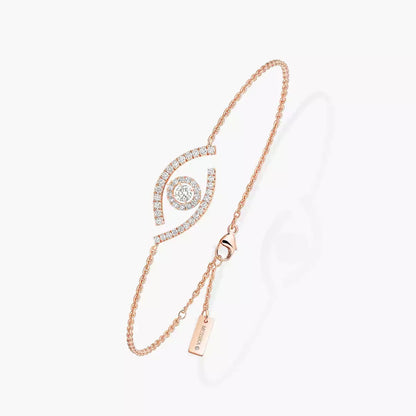 [ElanLuxe Jewelry]Lucky Eye Pave-Set Diamond Bracelet