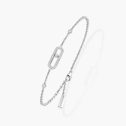 [ElanLuxe Jewelry]Move Uno Diamond Bracelet