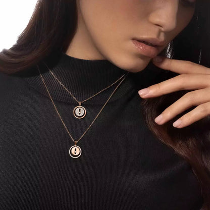 [ElanLuxe Jewelry] Lucky Move Diamond Necklace