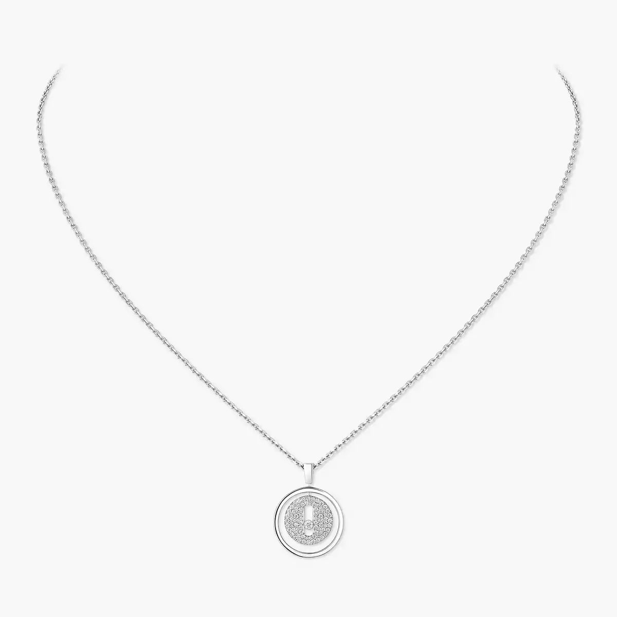 [ElanLuxe Jewelry] Lucky Move Diamond Necklace
