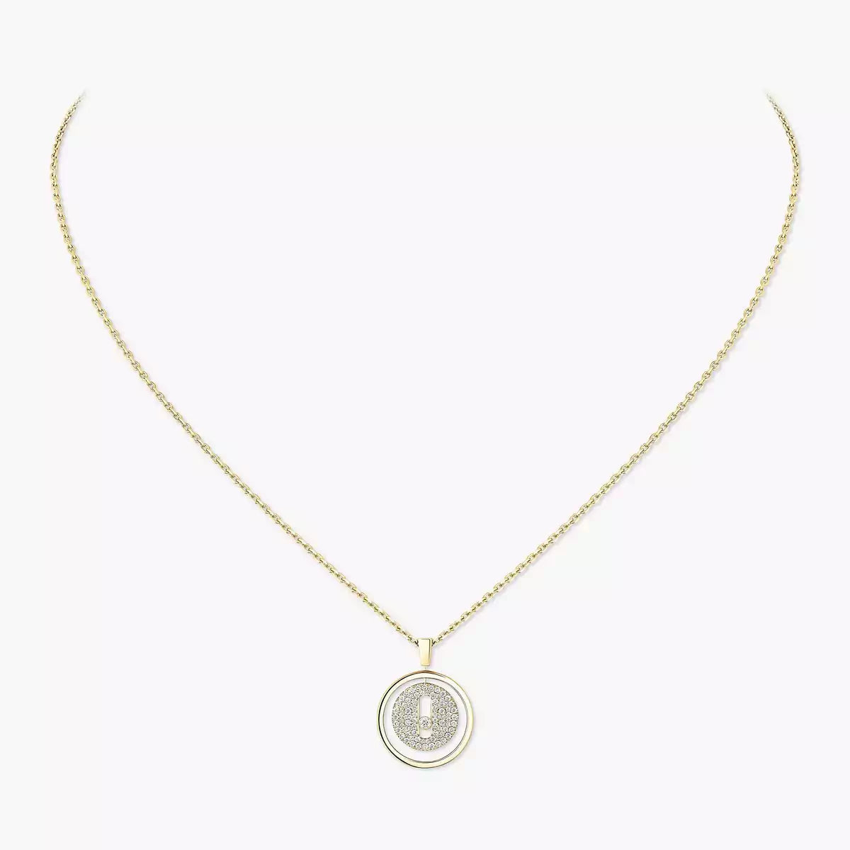 [ElanLuxe Jewelry] Lucky Move Diamond Necklace