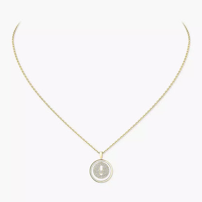 [ElanLuxe Jewelry] Lucky Move Diamond Necklace