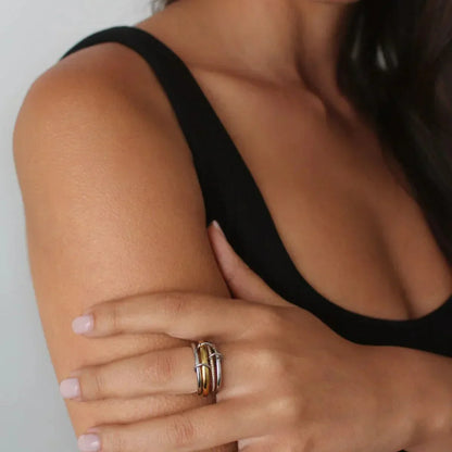 [ElanLuxe]Stella Diamond Ring Stack
