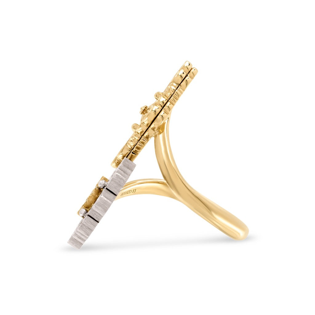 [ElanLuxe Jewelry JEWELRY] OPERA TULLE GOLD RING