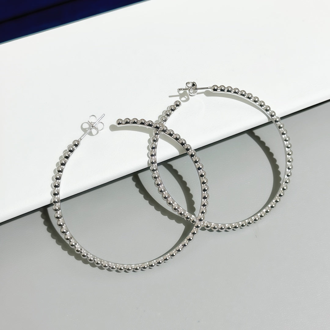 [ElanLuxe Jewelry] SMOOTH BEAD STUD EARRINGS