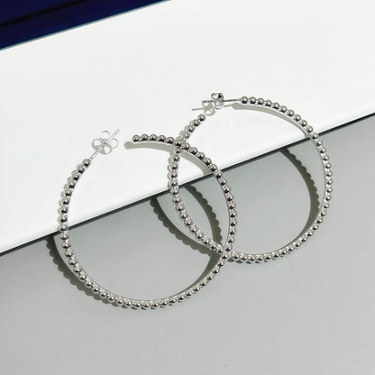 [ElanLuxe Jewelry] SMOOTH BEAD STUD EARRINGS