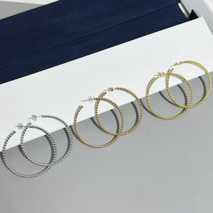 [ElanLuxe Jewelry] SMOOTH BEAD STUD EARRINGS