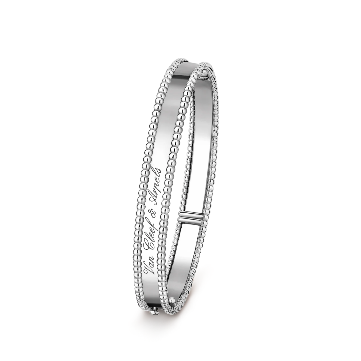 [ElanLuxe Jewelry]CLOVER PERLEE BRACELET SIGNATURE ENGRAVING SERIES