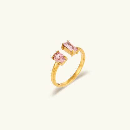 [ElanLuxe]Fedilia Gemstone Ring