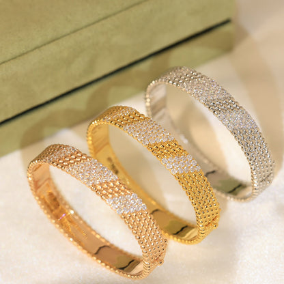 [ElanLuxe Jewelry]  FIVE-ROW DIAMOND BRACELET
