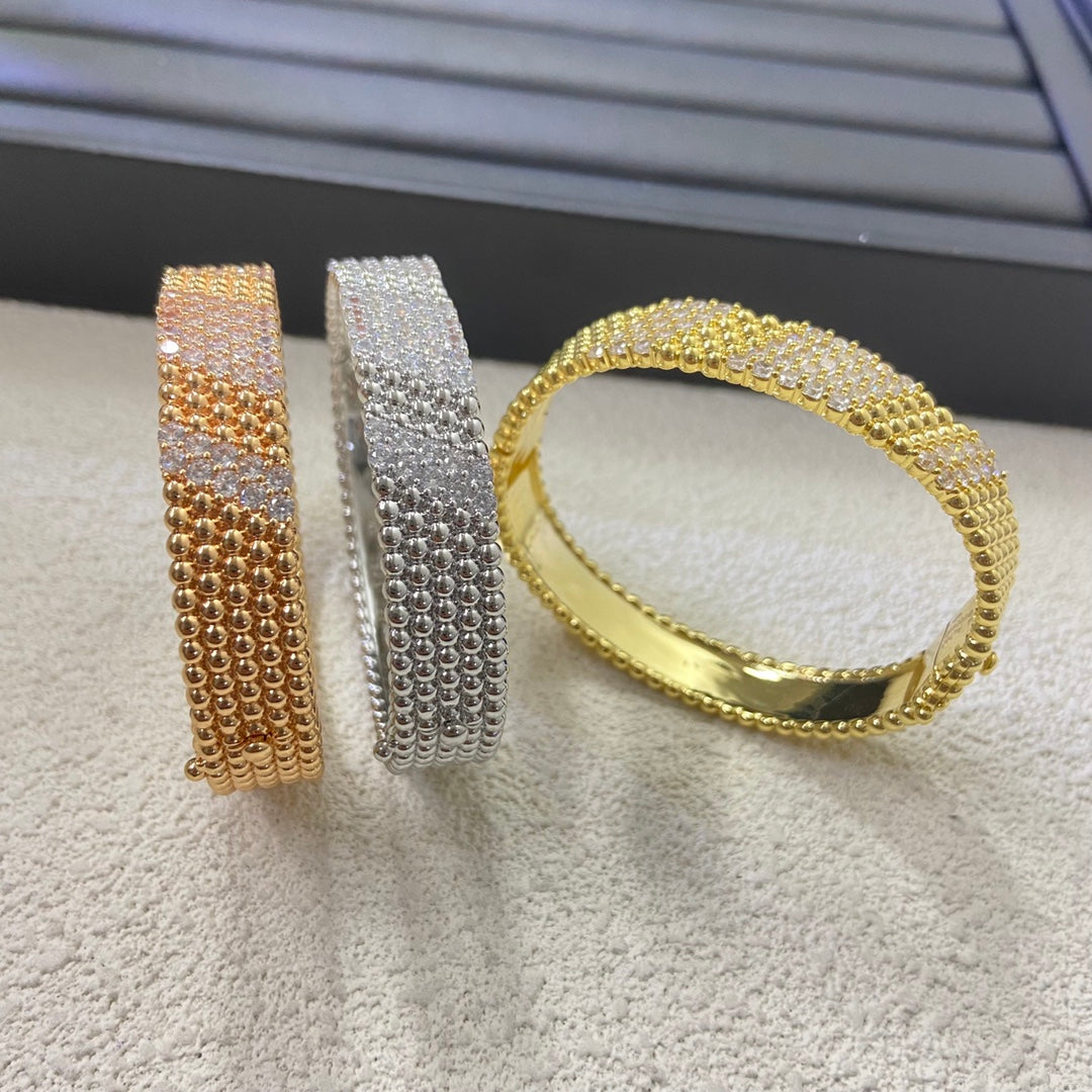 [ElanLuxe Jewelry]  FIVE-ROW DIAMOND BRACELET