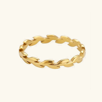 [ElanLuxe]Rhea Golden Vine Ring