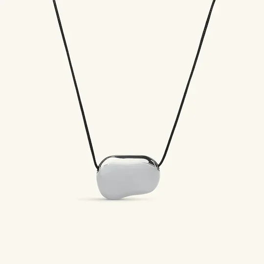 [ElanLuxe]Cord Pebble Pendant