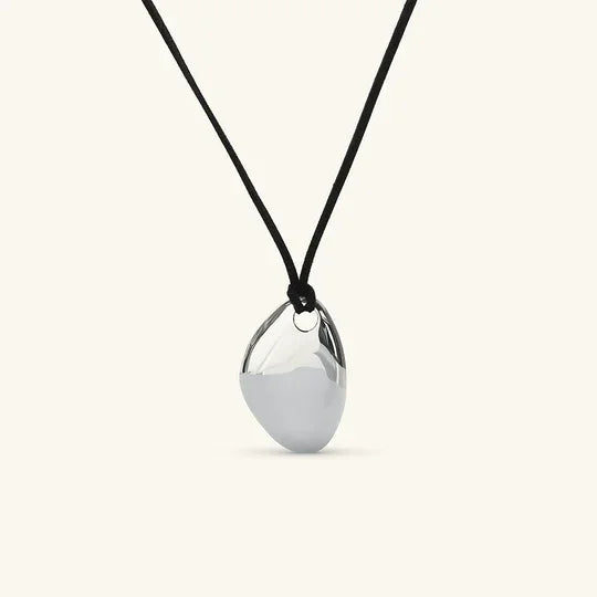 [ElanLuxe]Vionna Gold Pebble Pendant