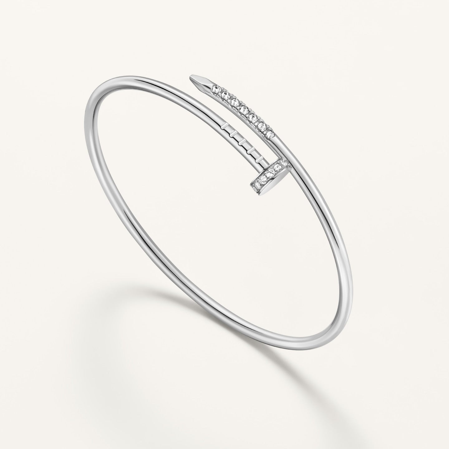 [ElanLuxe Jewelry]JUSTE BRACELET 2.5MM DIAMONDS NEW