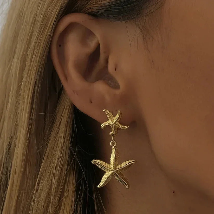 [ElanLuxe]Moana Gold Earrings