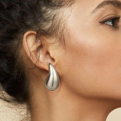 [ElanLuxe]Sandra Teardrop Gold Earrings