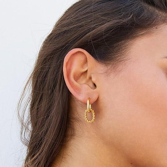 [ElanLuxe]Skadi Gold Earrings