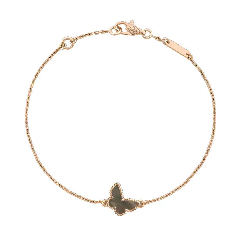 [ElanLuxe Jewelry]BUTTERFLY ONYX  BUTTERFLY BRACELET