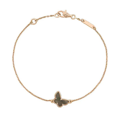 [ElanLuxe Jewelry]BUTTERFLY ONYX  BUTTERFLY BRACELET
