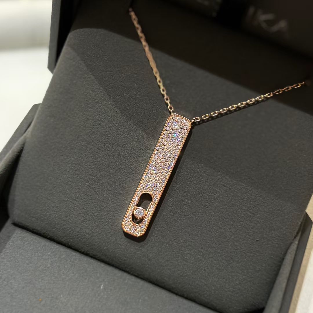 [ElanLuxe Jewelry]MY FIRST DIAMOND PAVED NECKLACE
