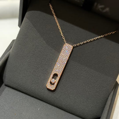 [ElanLuxe Jewelry]MY FIRST DIAMOND PAVED NECKLACE