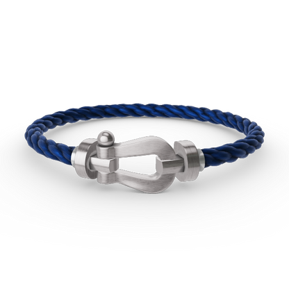 [ElanLuxe Jewelry]Love & Force Large Horseshoe Trio Bracelet Stack Set